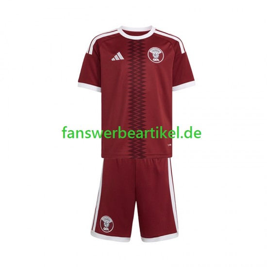 Trikot Katar Kinder Heimausrüstung 2026 Kurzarm