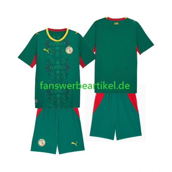 Trikot Senegal Kinder Auswärtsausrüstung 2026 2027 Kurzarm