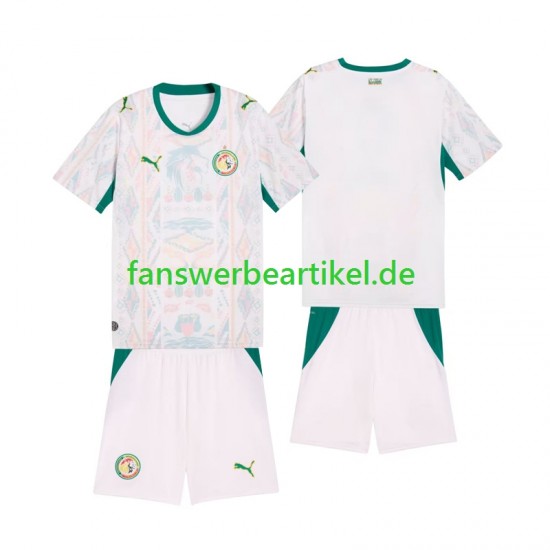 Trikot Senegal Kinder Heimausrüstung 2026 2027 Kurzarm