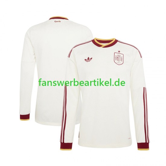 Trikot Spanien Herren Auswärtsausrüstung WM 2026 Langarm