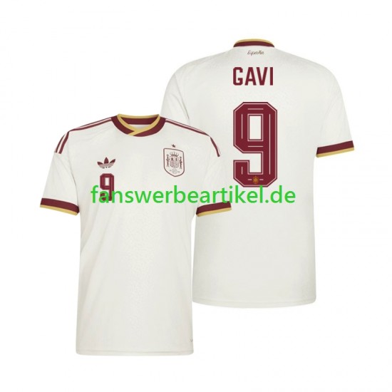 Gavi 9 Trikot Spanien Herren Auswärtsausrüstung WM 2026 Kurzarm