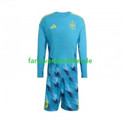 Torwart Trikot Spanien Kinder Heimausrüstung WM 2026 Langarm