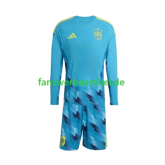 Torwart Trikot Spanien Kinder Heimausrüstung WM 2026 Langarm