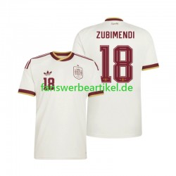 Martin Zubimendi 18 Trikot Spanien Herren Auswärtsausrüstung WM 2026 Kurzarm