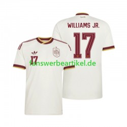 Nico Williams 17 Trikot Spanien Herren Auswärtsausrüstung WM 2026 Kurzarm