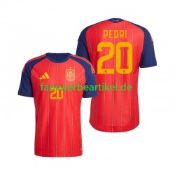 Pedri 20 Trikot Spanien Herren Heimausrüstung WM 2026 Kurzarm