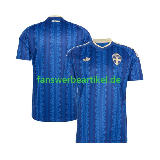 Trikot Schweden Herren Auswärtsausrüstung WM 2026 Kurzarm