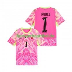 Gregor Kobel 1 Torwart Trikot Schweiz Herren Auswärtsausrüstung WM 2026 Kurzarm