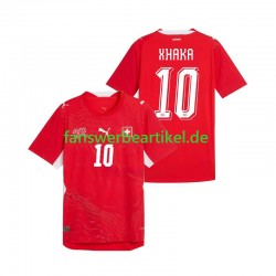 Granit Xhaka 10 Trikot Schweiz Herren Heimausrüstung WM 2026 Kurzarm