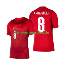 Arda Guler 8 Trikot Türkei Herren Heimausrüstung WM 2026 Kurzarm