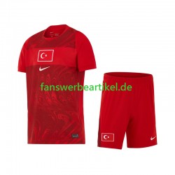 Trikot Türkei Kinder Heimausrüstung WM 2026 Kurzarm
