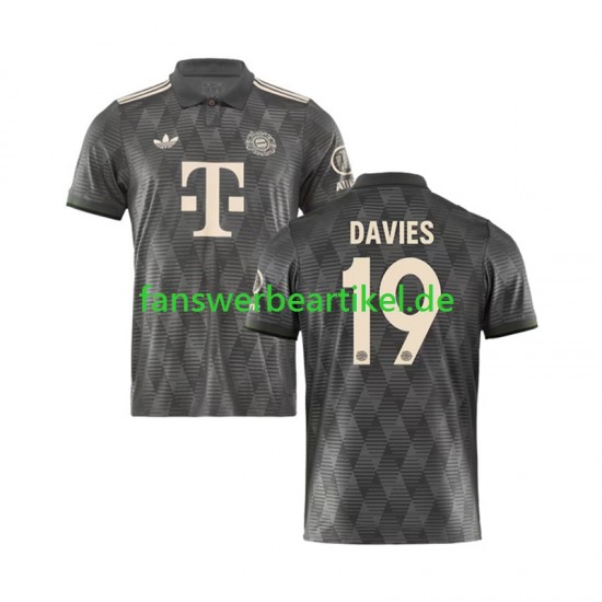 DAVIES 19 Octoberfest Trikot FC Bayern München Herren Viertes ausrüstung 2024-2025 Kurzarm