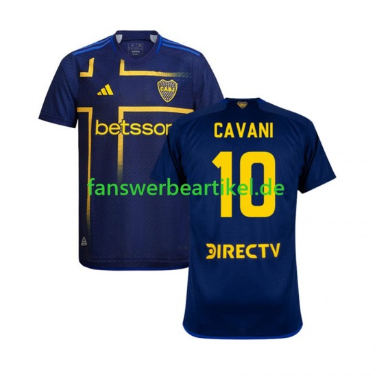 Boca Juniors CAVANI 10 Trikot Herren Ausweich ausrüstung 2024-2025 Kurzarm