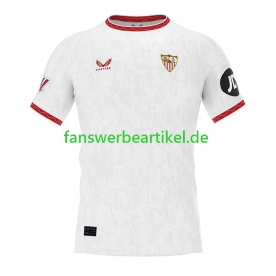 Trikot FC Sevilla Herren Heimausrüstung 2024 Kurzarm