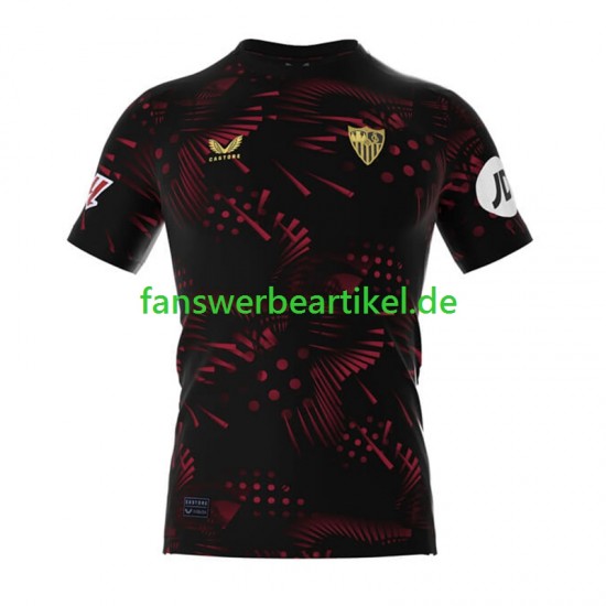 Trikot FC Sevilla Herren Ausweich ausrüstung 2024-2025 Kurzarm