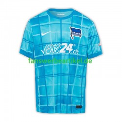 Trikot Hertha BSC Herren Ausweich ausrüstung 2024-2025 Kurzarm