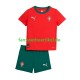 Trikot Portugal Kinder Heimausrüstung 2025 Kurzarm