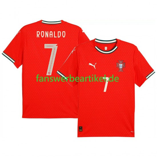 RONALDO 7 Trikot Portugal Herren Heimausrüstung 2025 Kurzarm