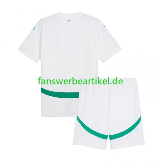 Trikot Senegal Kinder Heimausrüstung 2025 Kurzarm