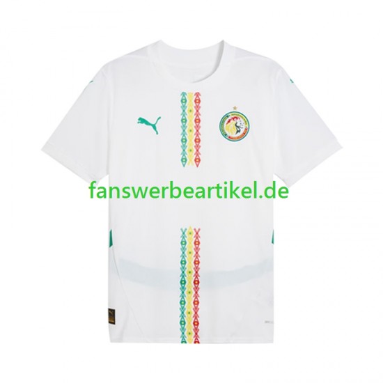 Trikot Senegal Herren Heimausrüstung 2025 Kurzarm