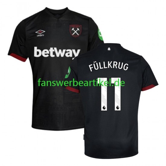 FULLKRUG 11 Trikot West Ham United Herren Auswärtsausrüstung 2024-2025 Kurzarm