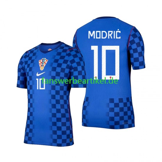 Luka Modric 10 Trikot Kroatien Herren Auswärtsausrüstung WM 2026 Kurzarm