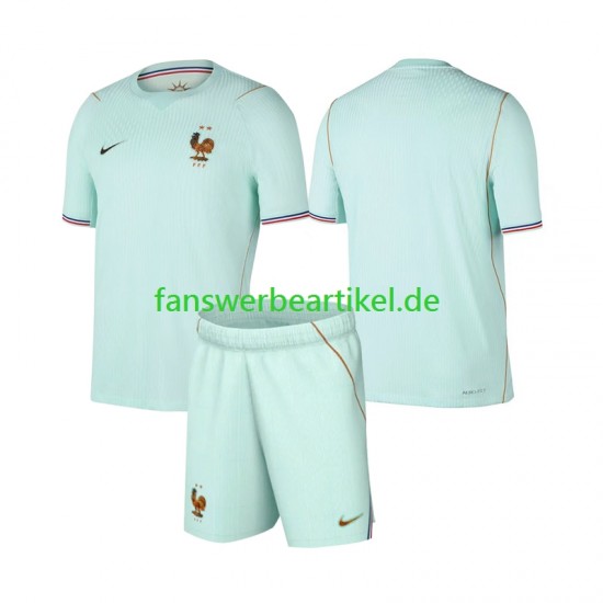Trikot Frankreich Kinder Auswärtsausrüstung WM 2026 Kurzarm