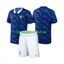 Trikot Frankreich Kinder Heimausrüstung WM 2026 Kurzarm