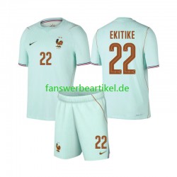 Hugo Ekitike 22 Trikot Frankreich Kinder Auswärtsausrüstung WM 2026 Kurzarm