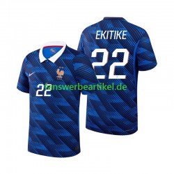 Hugo Ekitike 22 Trikot Frankreich Herren Heimausrüstung WM 2026 Kurzarm