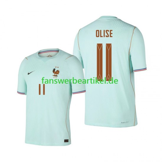 Michael Olise 11 Trikot Frankreich Herren Auswärtsausrüstung WM 2026 Kurzarm