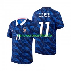 Michael Olise 11 Trikot Frankreich Herren Heimausrüstung WM 2026 Kurzarm