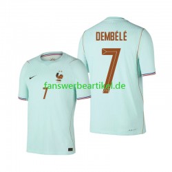 Ousmane Dembele 7 Trikot Frankreich Herren Auswärtsausrüstung WM 2026 Kurzarm