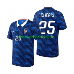 Rayan Cherki 25 Trikot Frankreich Herren Heimausrüstung WM 2026 Kurzarm
