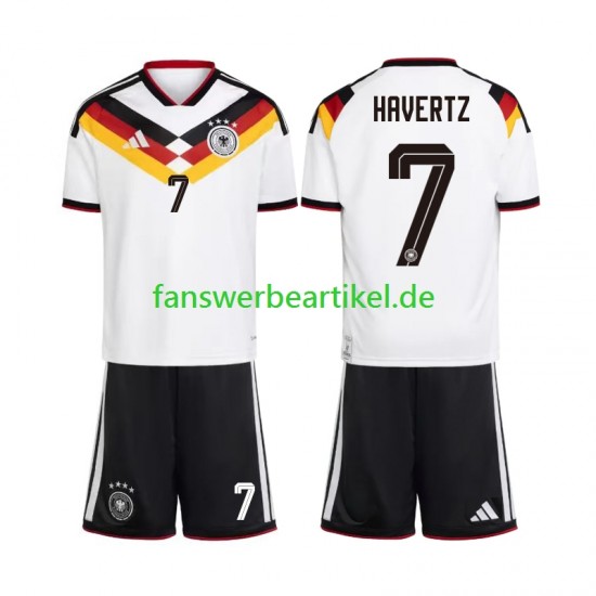 Kai Havertz 7 Trikot Deutschland Kinder Heimausrüstung WM 2026 Kurzarm
