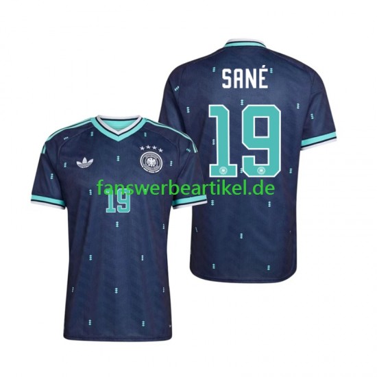 Leroy Sane 19 Trikot Deutschland Herren Auswärtsausrüstung WM 2026 Kurzarm