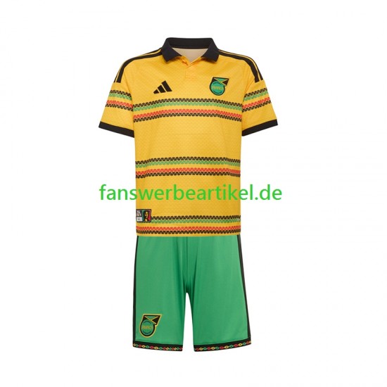 Trikot Jamaika Kinder Heimausrüstung WM 2026 Kurzarm