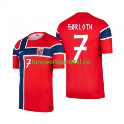 Alexander Sorloth 7 Trikot Norwegen Herren Heimausrüstung WM 2026 Kurzarm
