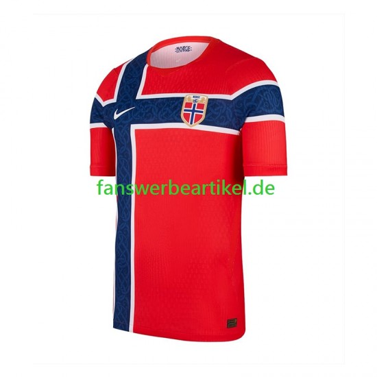 Trikot Norwegen Herren Heimausrüstung WM 2026 Kurzarm