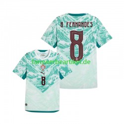 Bruno Fernandes 8 Trikot Portugal Herren Auswärtsausrüstung WM 2026 Kurzarm