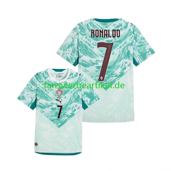 Cristiano Ronaldo 7 Trikot Portugal Herren Auswärtsausrüstung 2026 2027 Kurzarm