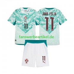 Joao Felix 11 Trikot Portugal Kinder Auswärtsausrüstung 2026 2027 Kurzarm