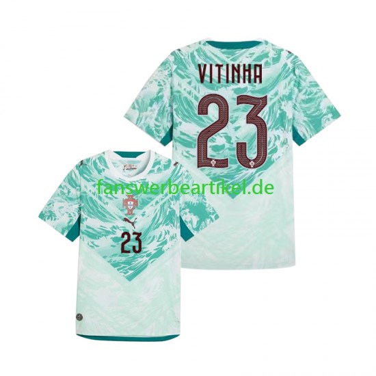 Vitinha 23 Trikot Portugal Herren Auswärtsausrüstung WM 2026 Kurzarm