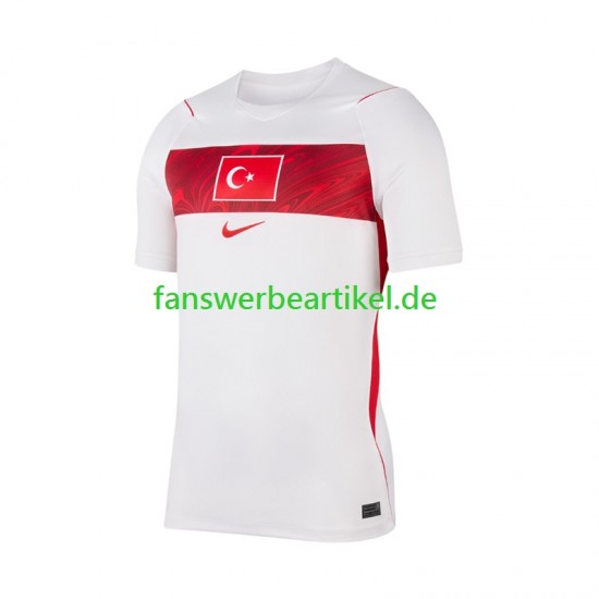 Trikot Türkei Herren Auswärtsausrüstung 2026 2027 Kurzarm