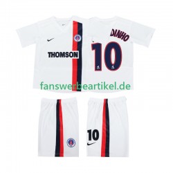 RONALDINHO 10 Retro 2002 2003 Trikot AC Mailand Kinder Auswärtsausrüstung Kurzarm