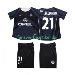 RONALDINHO 10 Retro 2002 2003 Trikot AC Mailand Kinder Ausweich ausrüstung Kurzarm