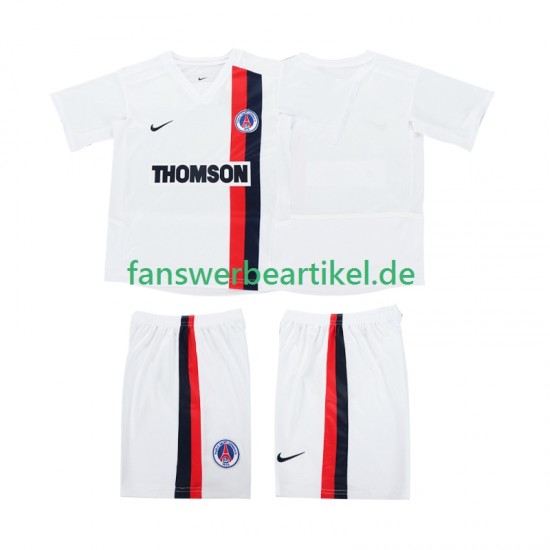 Retro 2002 2003 Trikot AC Mailand Kinder Auswärtsausrüstung Kurzarm