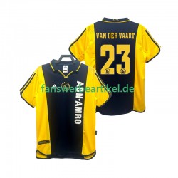 VAN DER VAART 23 Retro 2000 2001 Trikot Ajax Amsterdam Herren Auswärtsausrüstung Kurzarm