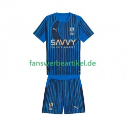 CWC Trikot Al Hilal Kinder Heimausrüstung 2025-2026 Kurzarm