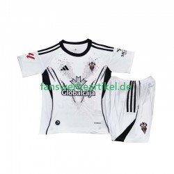 Albacete Trikot Kinder Heimausrüstung 2025-2026 Kurzarm